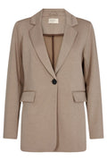 Nanni Ja Fashion Struc | Desert Taupe Melange | Jakke fra Freequent
