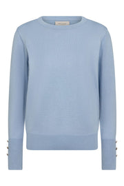 Katie Pullover 205413 | Chambray Blue | Strik fra Freequent