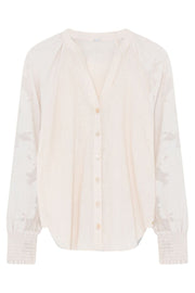Gaby shirt 52606 | Creamy Beige | Skjorte fra Gustav