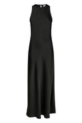 Celinie Heavy Sateen Dress | Black | Kjole fra Neo Noir