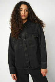 HNice Drapy Shirt  | Black | Skjorte fra HEYANNO