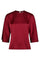 Liora Heavy Sateen Blouse | Dark Red | Bluse fra Neo Noir