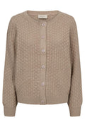 Jazz Cardigan 206456 | Simply Taupe Mel. | Cardigan fra Freequent