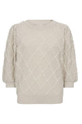 Safri Pullover 207204 | Moonbeam | Strik fra Freequent