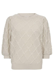 Safri Pullover 207204 | Moonbeam | Strik fra Freequent
