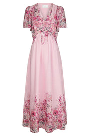 Serna Flower Print Dress | Light Pink | Kjole fra Neo Noir