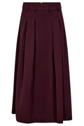 Anya Pleat Skirt 34178 | Winered | Nederdel fra Co'couture – nedsat