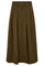 Anya Pleat Skirt 34178 | Military Olive | Nederdel fra Co'couture