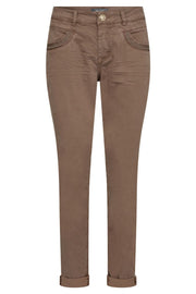 Naomi Treasure Pant Regular | Pine Bark  | Bukser fra Mos Mosh