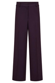Nolan Wide Pant 31644 | Plum | Bukser fra Co'couture