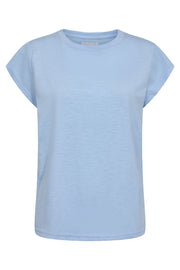 Ulla T-Shirt | Baby Blue | T-shirt fra Liberté