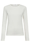 Granny Embroidery LS Tee 33180 | White | T-Shirt fra Co'couture