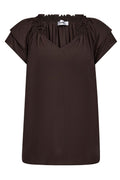 Sunrise Top 75683 | Mocca | Top fra Co'couture