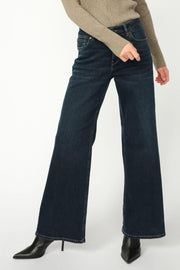 Dara Hera Jeans Regular | Dark Blue | Jeans fra Mos Mosh