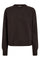Eris Emb Sweat 47006 | Dark Brown | Sweatshirt fra Co'couture