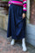 Frede Long Skirt | Navy | Nederdel fra Liberté