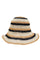 Kira Straw Hat | Beige/Black | Hat fra Black Colour