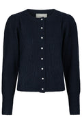 Puli Strickjacke | Marineblau | Strickmode von Neo Noir – nedsat