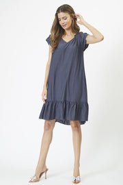 Sunrise Crop Dress | Ink | Kjole fra Co'couture