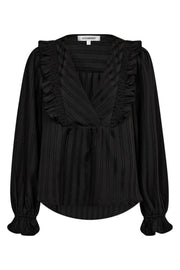 Lulu Smock Blouse 35712 | Black | Bluse fra Co'couture