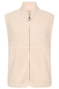 Ada Waistcoat | Creme | Teddy vest fra French Laundry