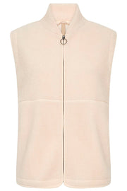 Ada Waistcoat | Creme | Teddy vest fra French Laundry