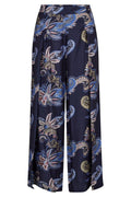 Zoke Paisley Pant Ankle | Crown Blue | Bukser fra Mos Mosh – nedsat