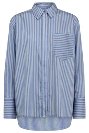 Fina Stripe Shirt 35880 | Blue | Bluse fra Co'couture