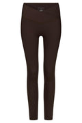 Sabina Wrap Leggings | Chocolate Brown | Bukser fra Neo Noir