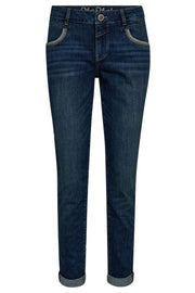 Naomi Marla Jeans Ankle | Blue | Jeans fra Mos Mosh