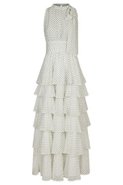 Marli Dot Dress | White | Kjole fra Neo Noir