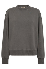 Everlyn East Sweatshirt | Monument | Bluse fra Mos Mosh