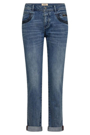 Naomi Nolla Jeans Regular | Light Blue Denim | Jeans fra Mos Mosh