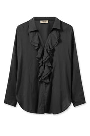 Jelena Voile Shirt | Black | Skjorte fra Mos Mosh