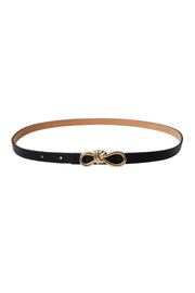 Sophy Bow Belt | Black | Bælte fra Black Colour