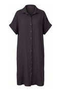 Shelley Shirt Dress | Black – nedsat
