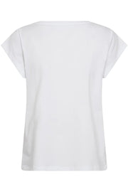 DustCC Print Tee | White Flame | T-Shirt fra Co'couture