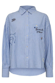 S242455 | Blue striped | Skjorte fra Sofie Schnoor