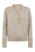 Katie Pullover 206462 | Moonbeam Melange | Strik fra Freequent