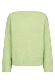 Boady Pullover 205237 | Shadow Lime Melange | Strik fra Freequent