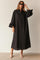 Puffy Sleeves Dress | Black | Kjole fra Atelier C
