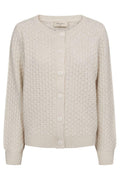 Jazz Cardigan 206456 | Moonbeam Melange | Cardigan fra Freequent – nedsat