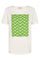 Fenjal Tee | Off-white w. Piquant Green | T-Shirt fra Freequent