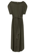 Nataline long dress | Grape Leaf | Kjole fra Gustav