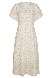 Illana Print Dress | Dusty Rose | Kjole fra Neo Noir