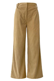 Corduroy Wide Pants | Sand | Bukser fra Liberté