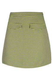 Coco Mini Skirt | Lime Black | Nederdel fra Liberté