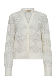 Monia Yen Lace Shirt | Ecru | Skjorte fra Mos Mosh