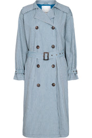 Milkie Trench Coat | Denim blue | Jakke fra Co'couture