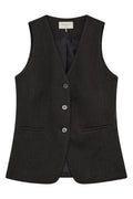 Sillen Waistcoat 206762 | Black W. Magnet | Vest fra Freequent